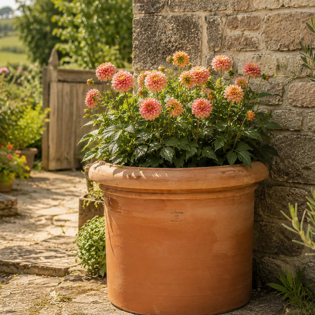 HOW TO CREATE BEAUTIFUL DAHLIA DISPLAYS IN POTS