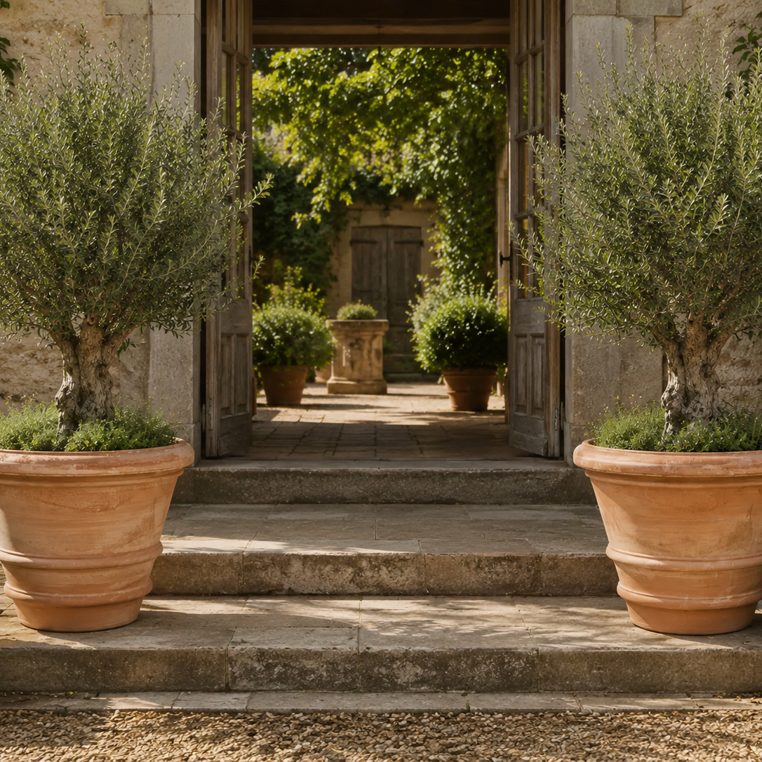 Styling a Patio with Terracotta Pots