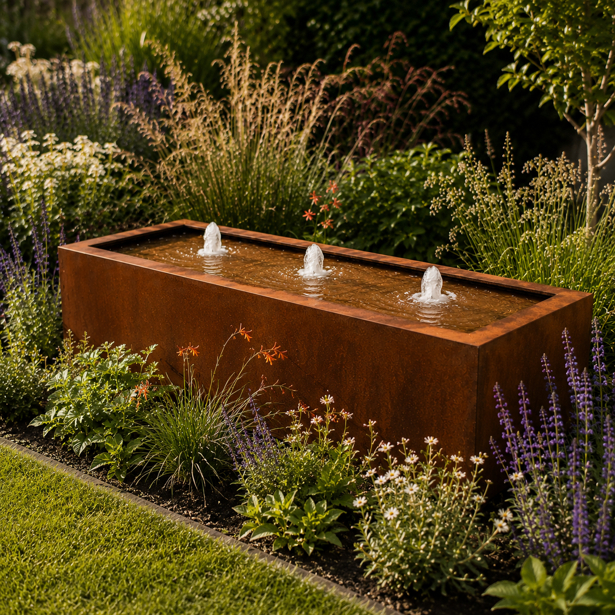 HOW TO STYLE YOUR PATIO WITH A WATER FEATURE