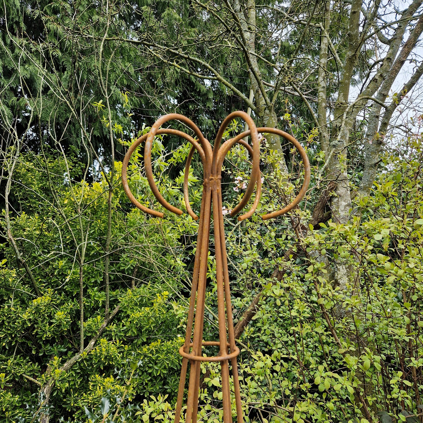 XL Steel Obelisk Plant Support - Tom's Yard