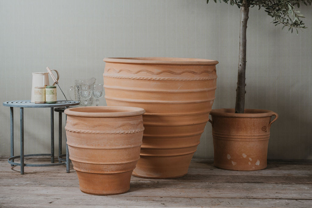 Elii Cretan Terracotta Planters - Tom's Yard
