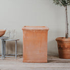 Pilone Liscio Italian Terracotta Terrace Planters - Tom's Yard