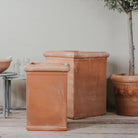 Pilone Liscio Italian Terracotta Terrace Planters - Tom's Yard