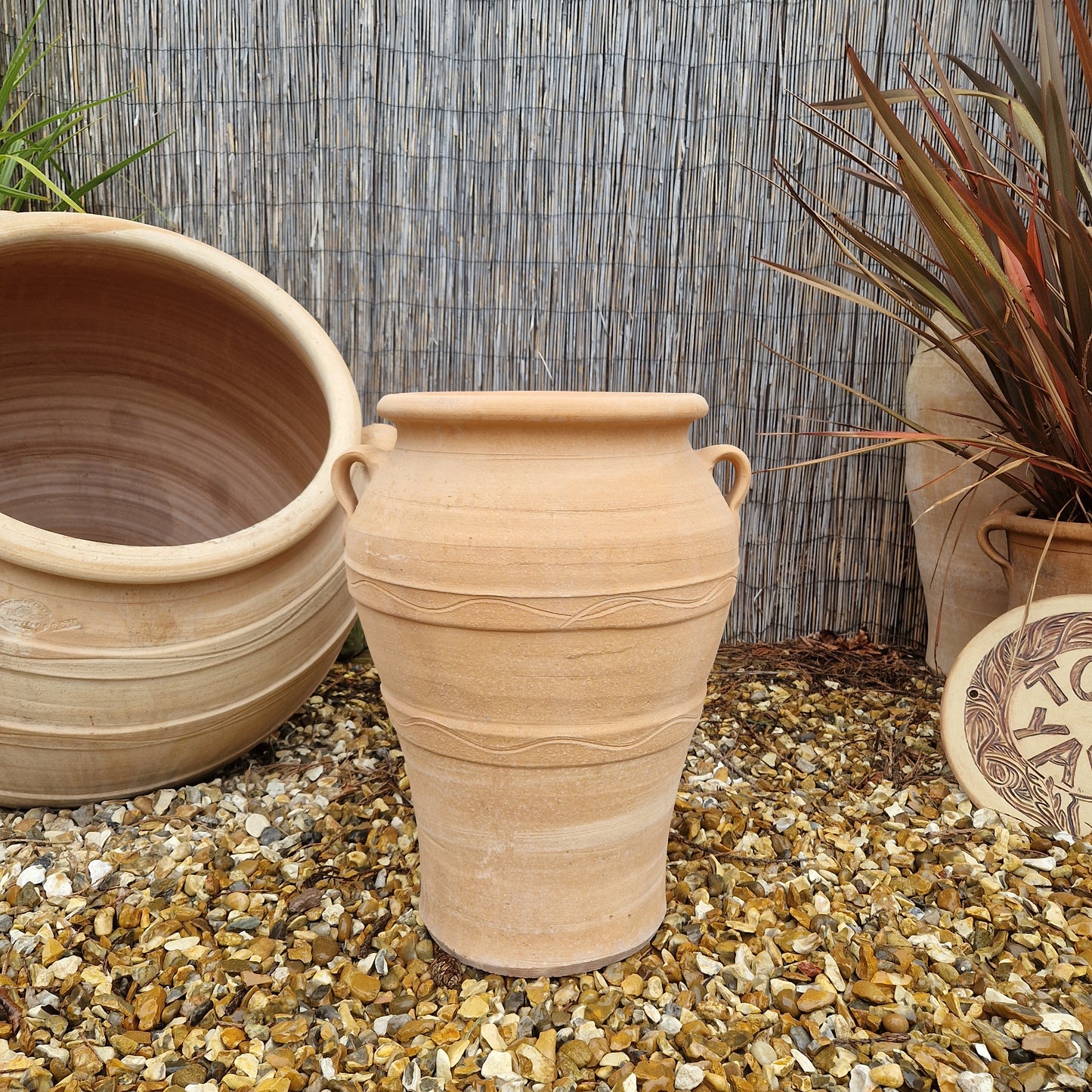 Perseus Cretan Terracotta Pot