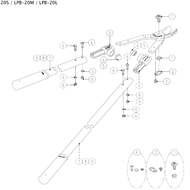ARS Professional Lopping Shears - Tom's Yard