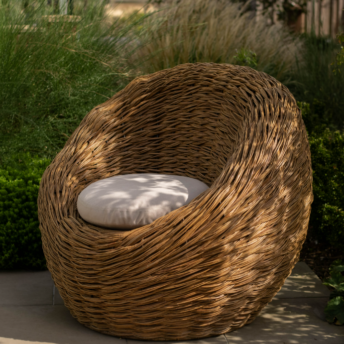 Hand-Woven British Willow Armchair - Tom's Yard