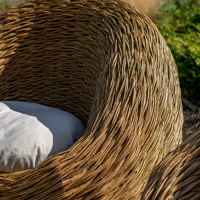Hand-Woven British Willow Armchair - Tom's Yard
