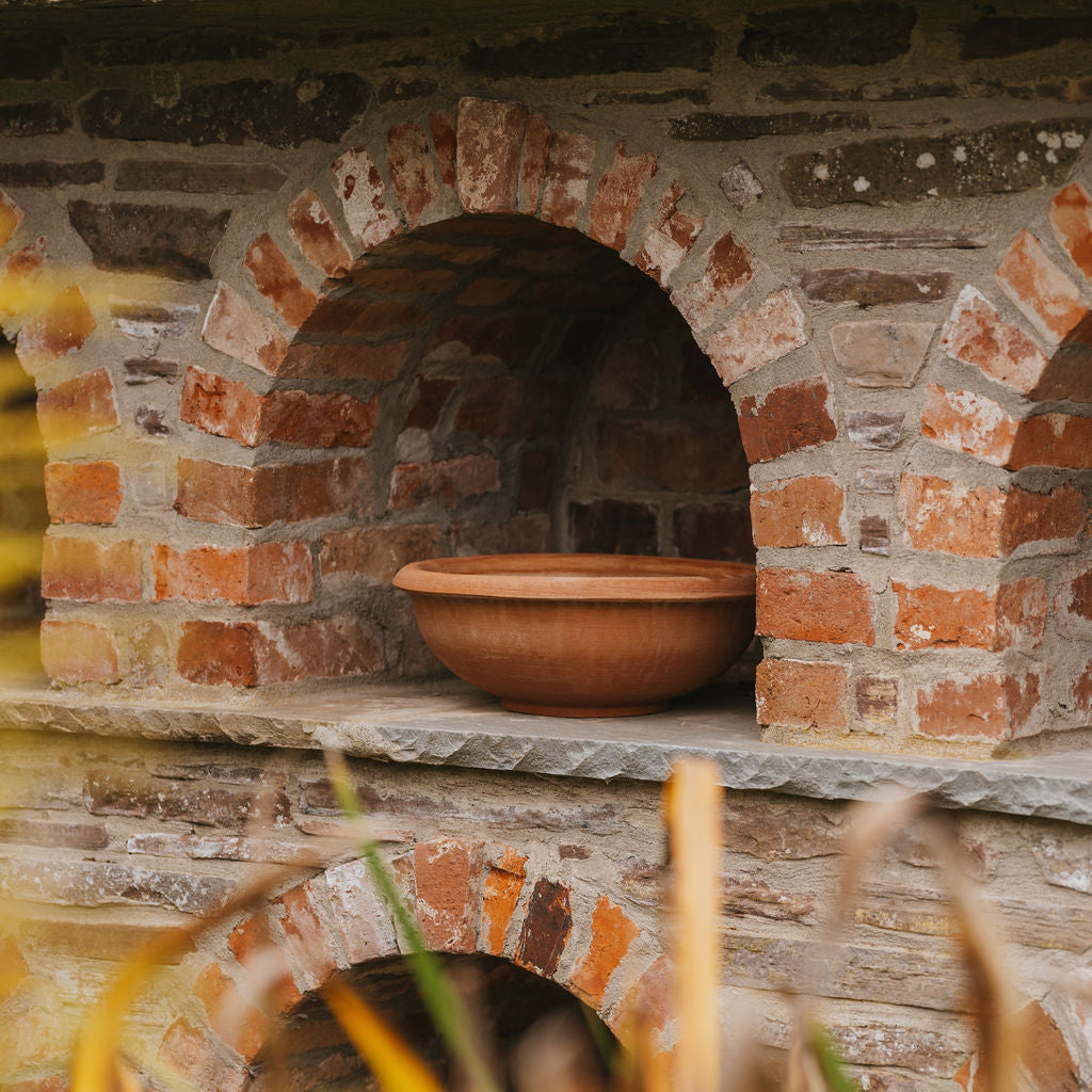Italian Terracotta Bowl Planters - Tom's Yard