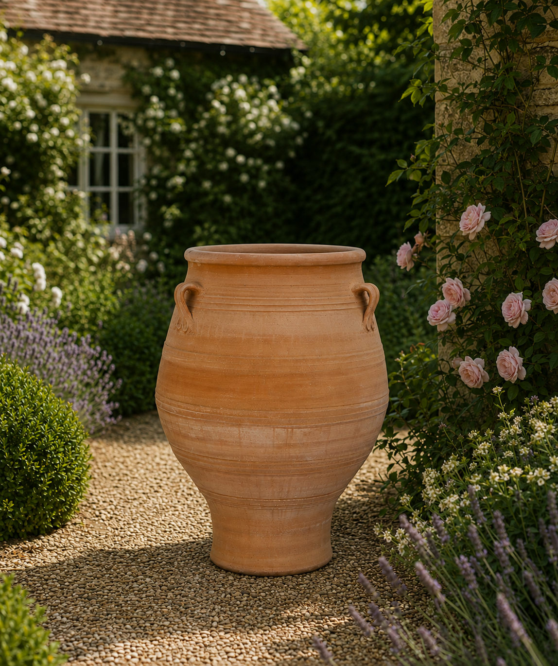 Cretan Terracotta Pithos Vase - Tom's Yard