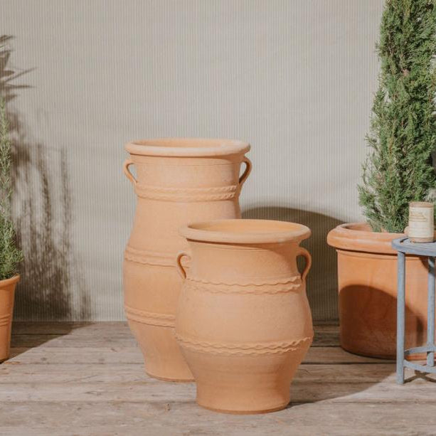 'Dopalis Cretan Terracotta Vase - Tom's Yard