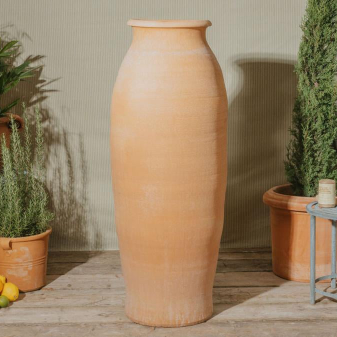 Aphrodite Cretan Terracotta Vase - Tom's Yard