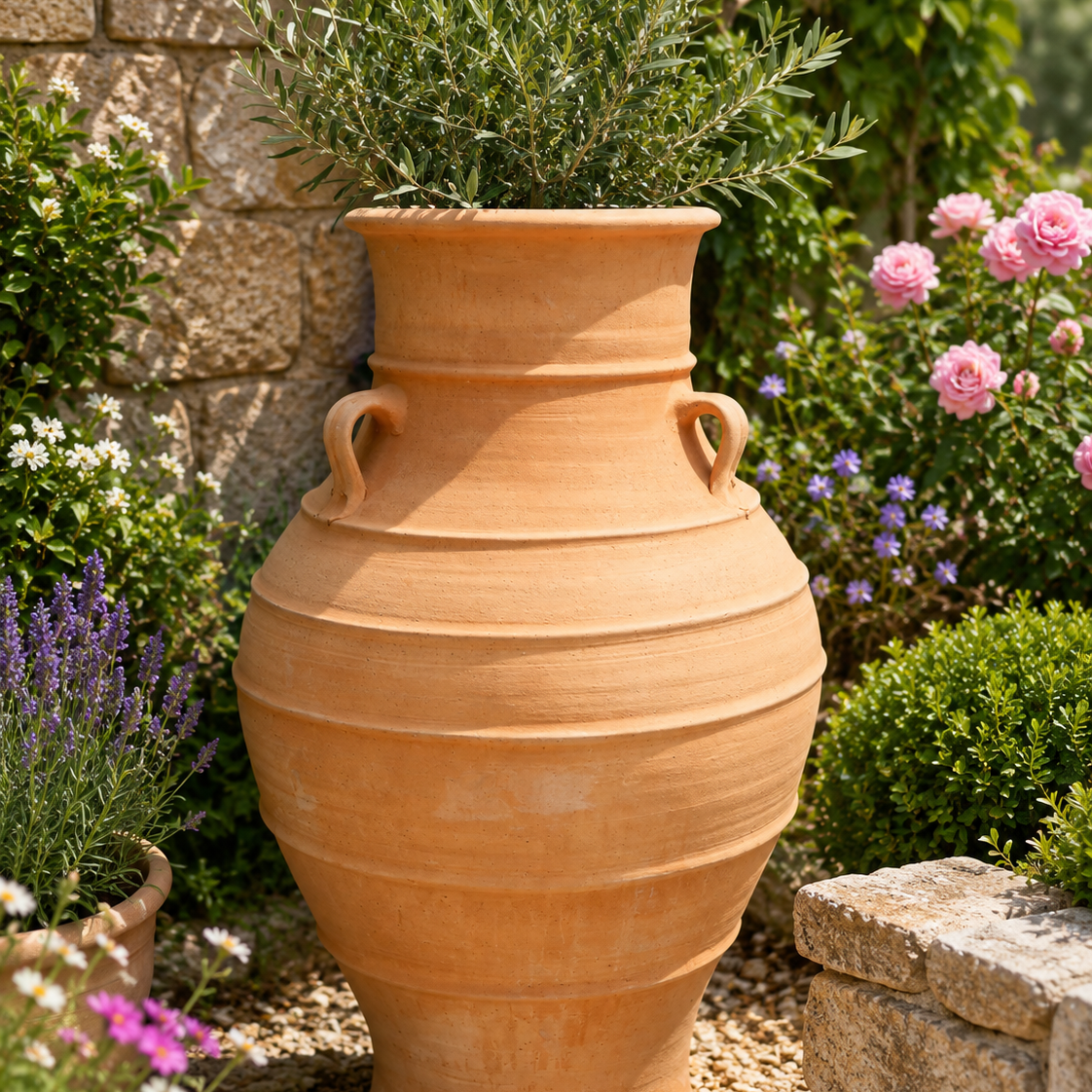 Amforeas Cretan Terracotta Vase - Tom's Yard