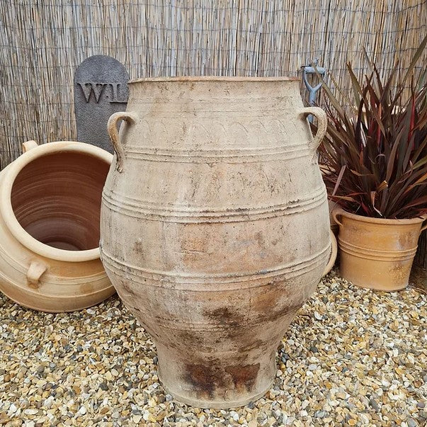 Antique Cretan Terracotta Pithoi 2 - Tom's Yard