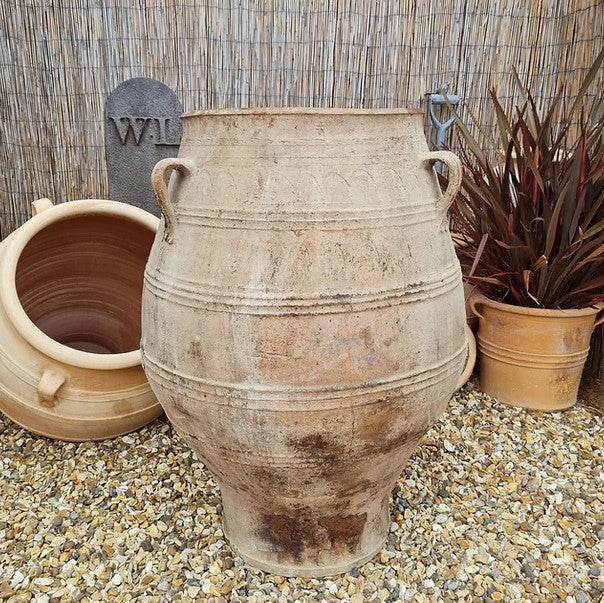 Antique Cretan Terracotta Pithoi 2 - Tom's Yard