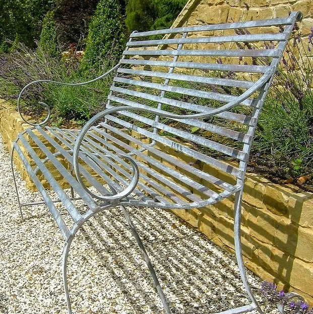 Strapwork Garden Benches - Tom's Yard