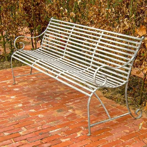 Strapwork Garden Benches - Tom's Yard