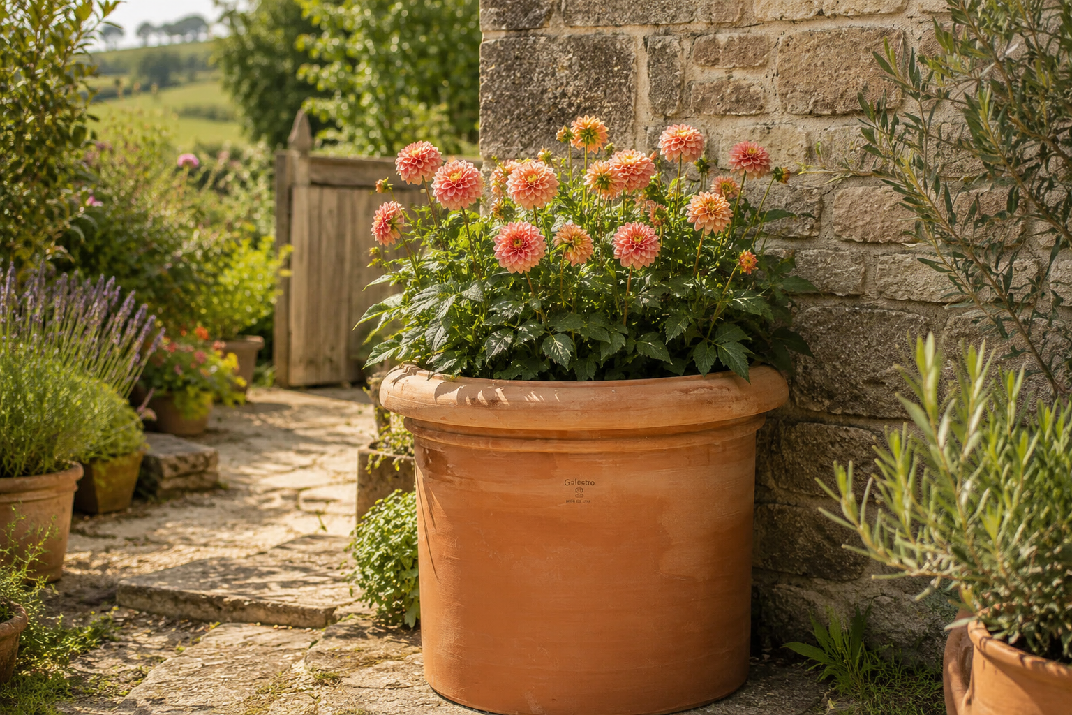 HOW TO CREATE BEAUTIFUL DAHLIA DISPLAYS IN POTS