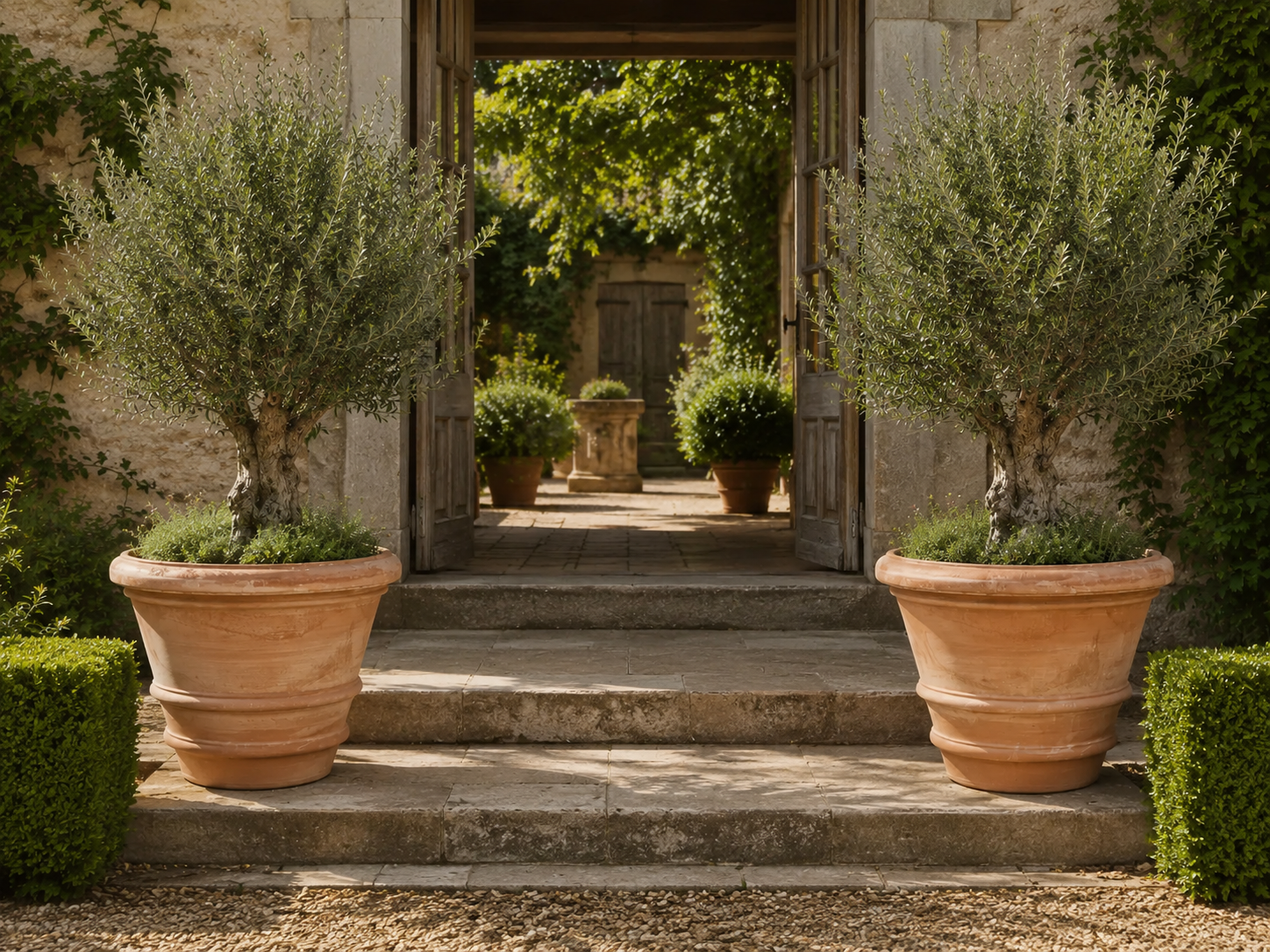 Styling a Patio with Terracotta Pots