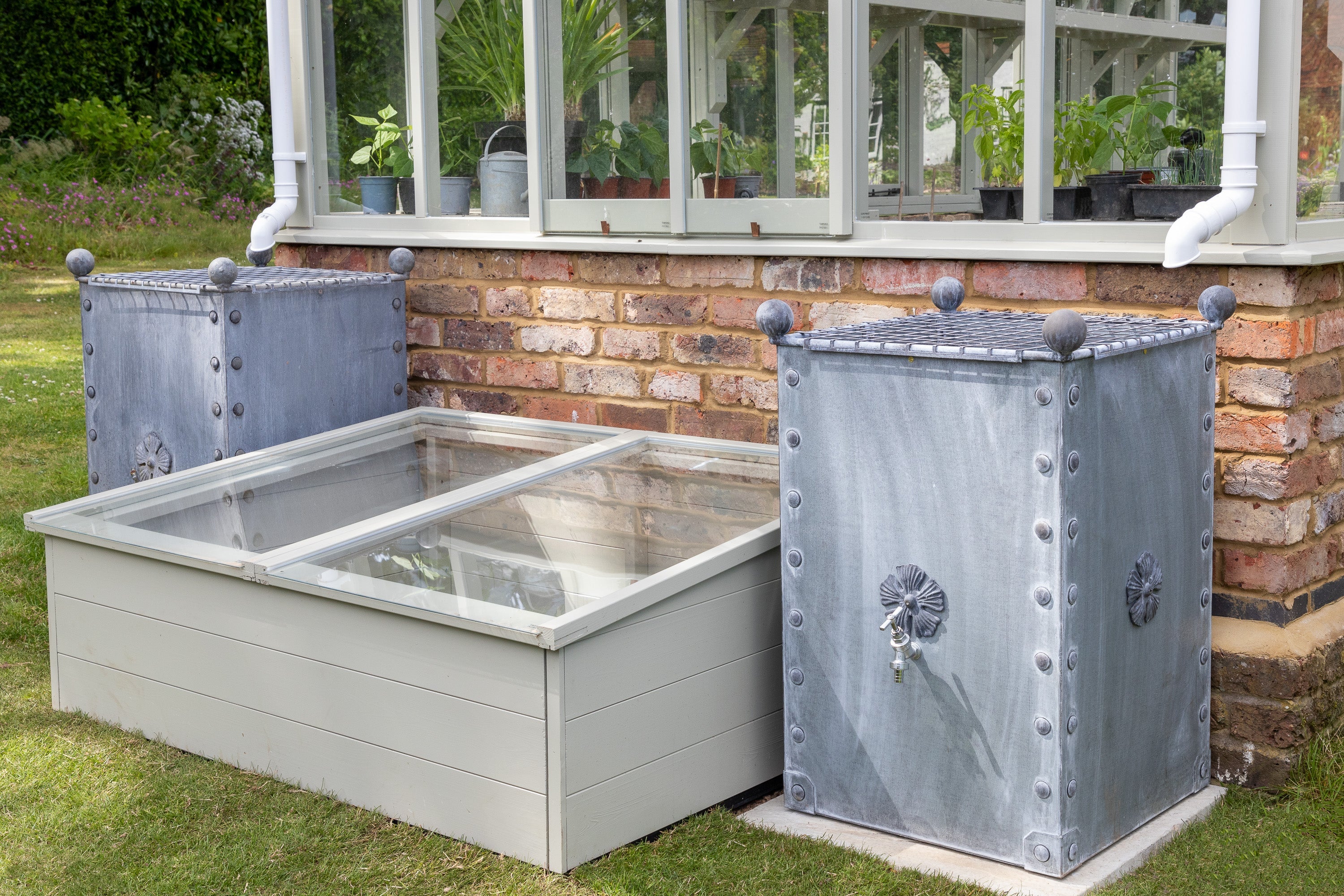 Traditional Galvanised Metal Garden Range