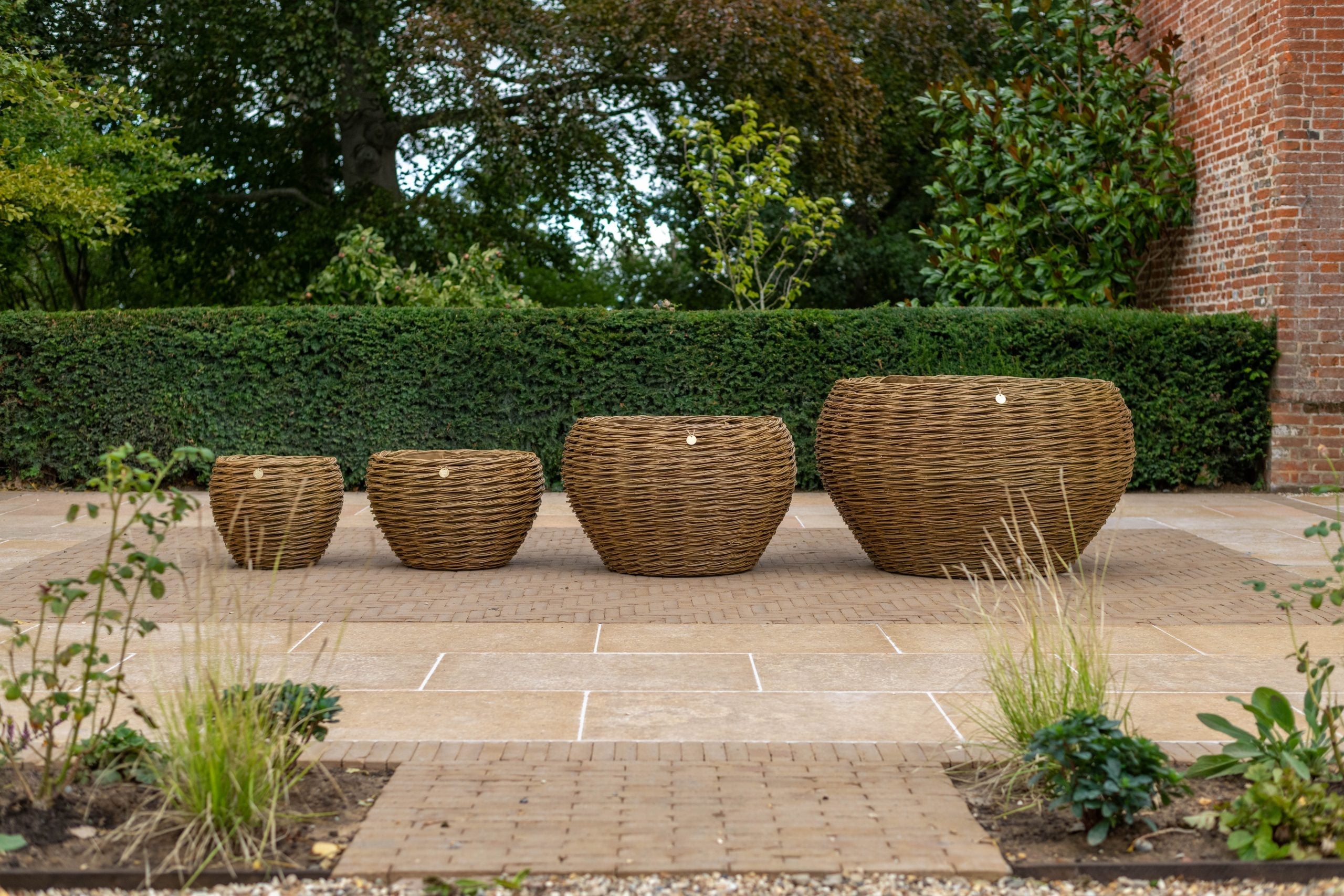 Hand-Woven Willow Garden Products
