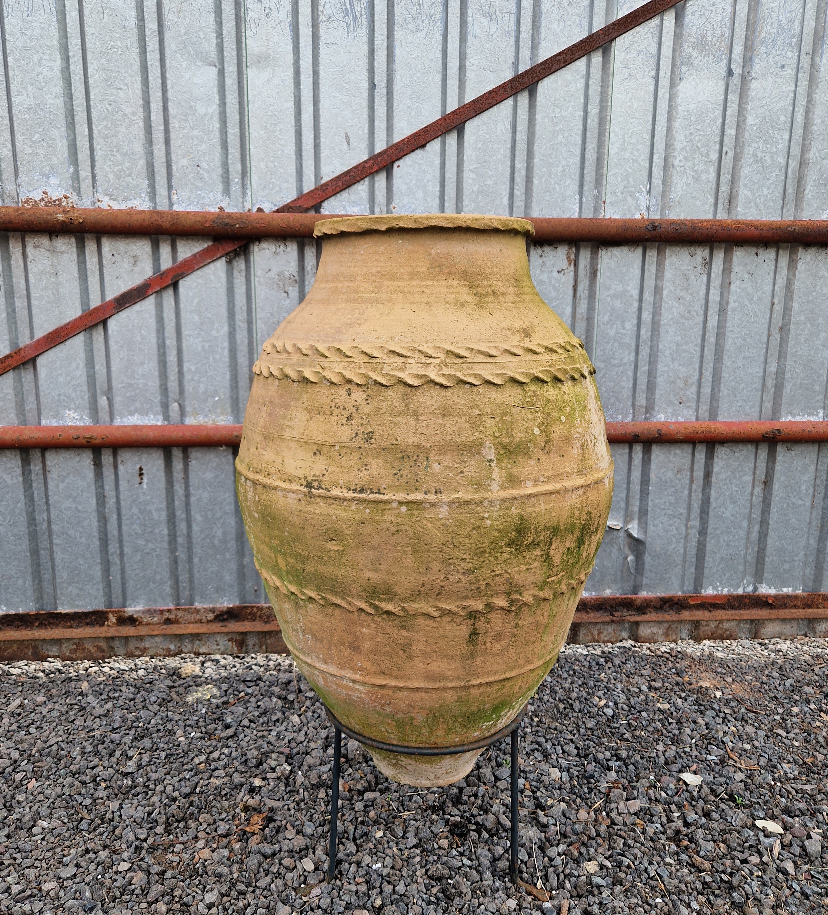 Antique Terracotta Urn on Stand 3 - Tom's Yard