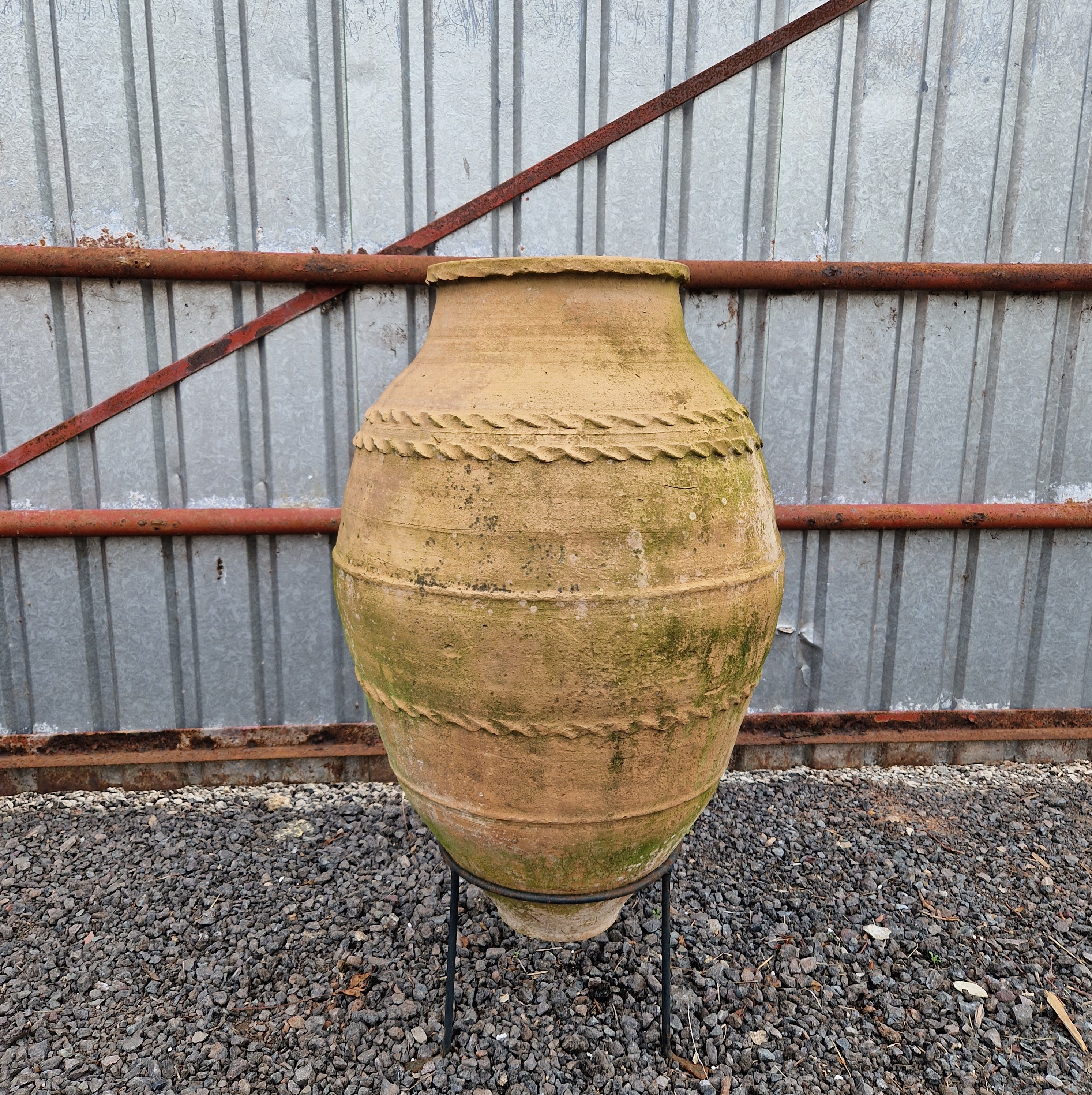 Antique Terracotta Urn on Stand 3 - Tom's Yard