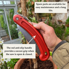 Compact Japanese Folding Pruning Saw - Tom's Yard