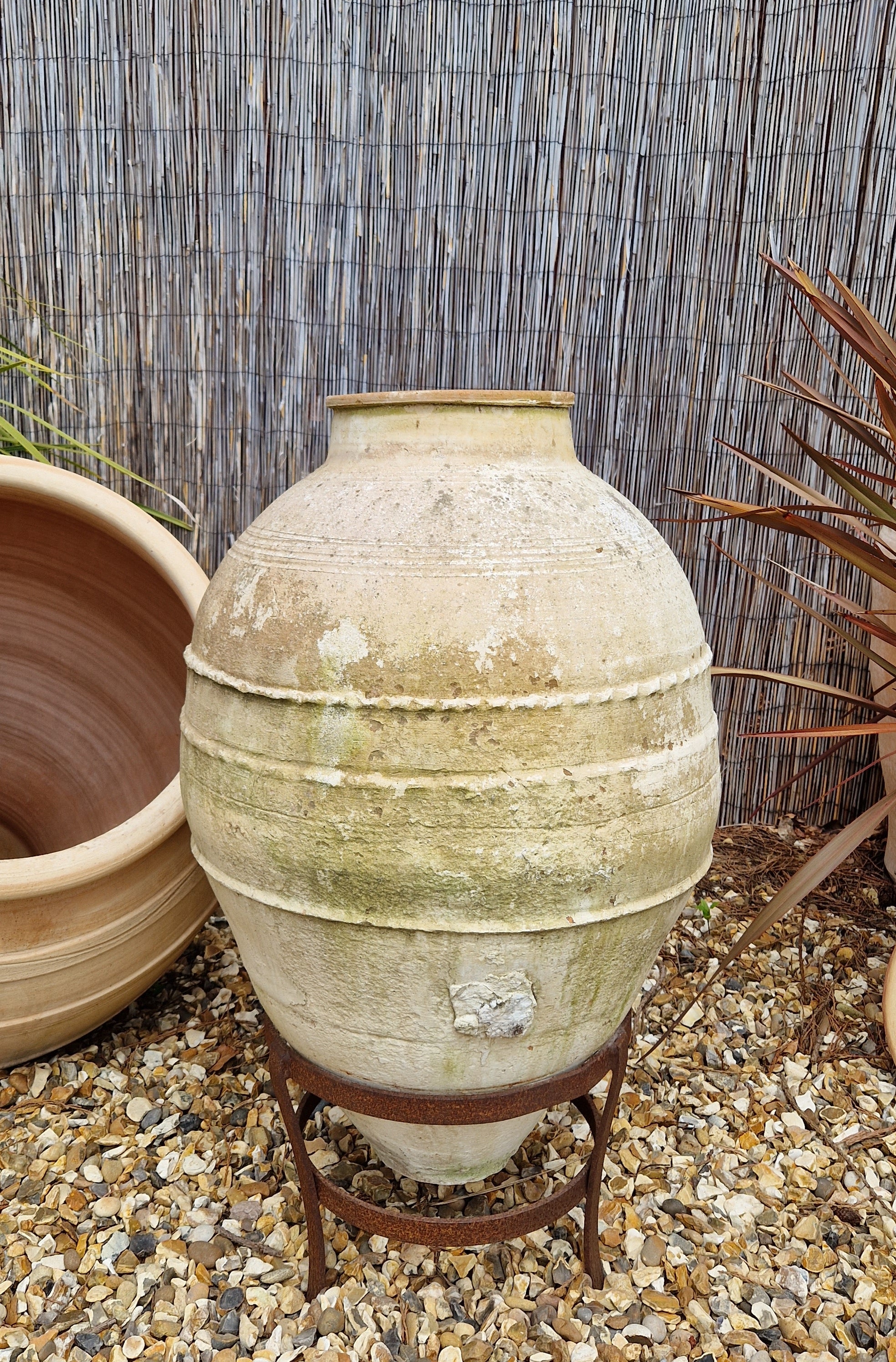 Antique Terracotta Urn on Stand 6 - Tom's Yard