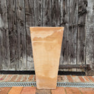 Contemporary Italian Tapered Square Terracotta Planter 80cm - Tom's Yard