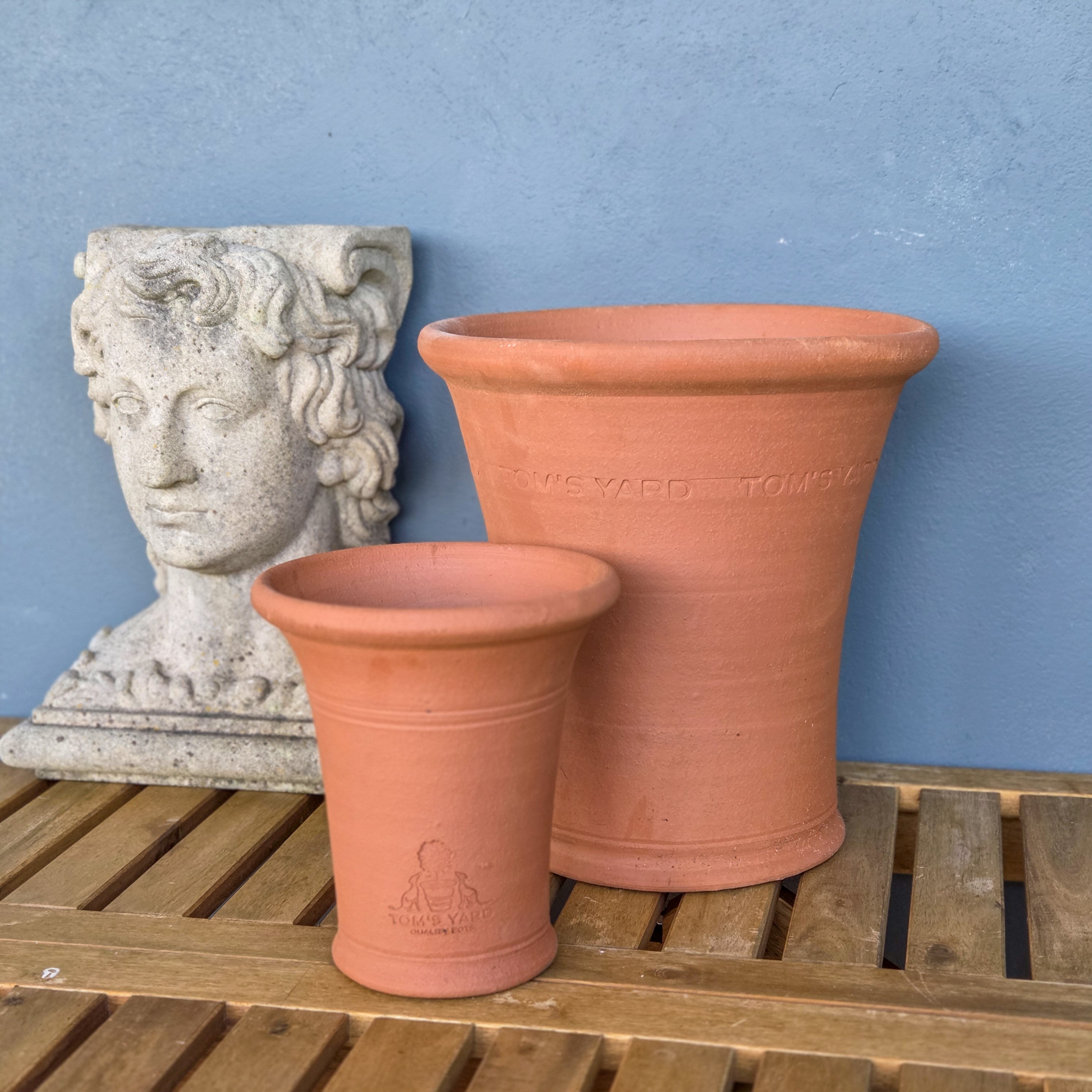 Tom's Yard Terracotta 'Long Tom' Pots - Tom's Yard