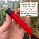 Retractable 3 Sided Diamond Sharpener - Tom's Yard