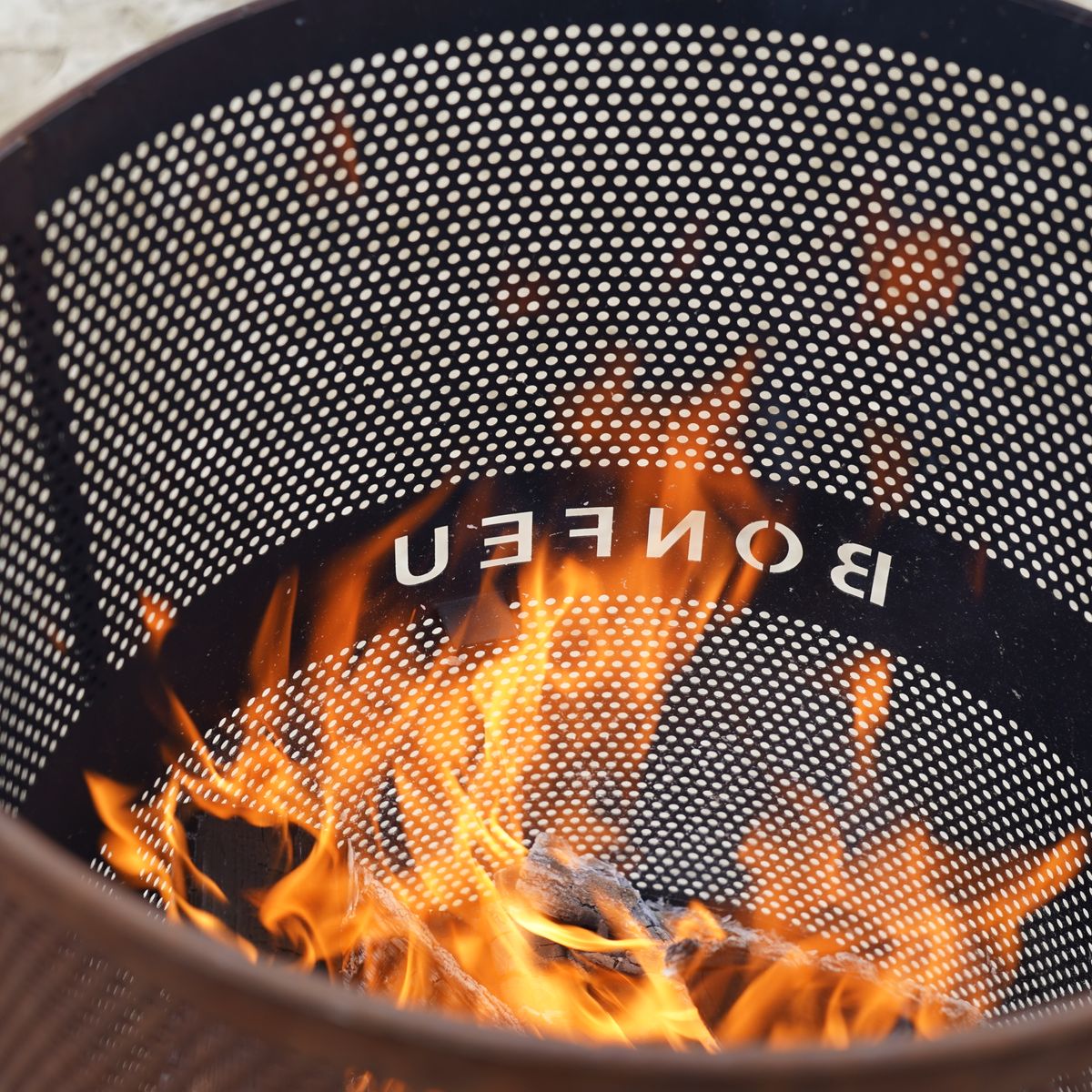 Corten Steel Firepit x Cooking Station - Tom's Yard