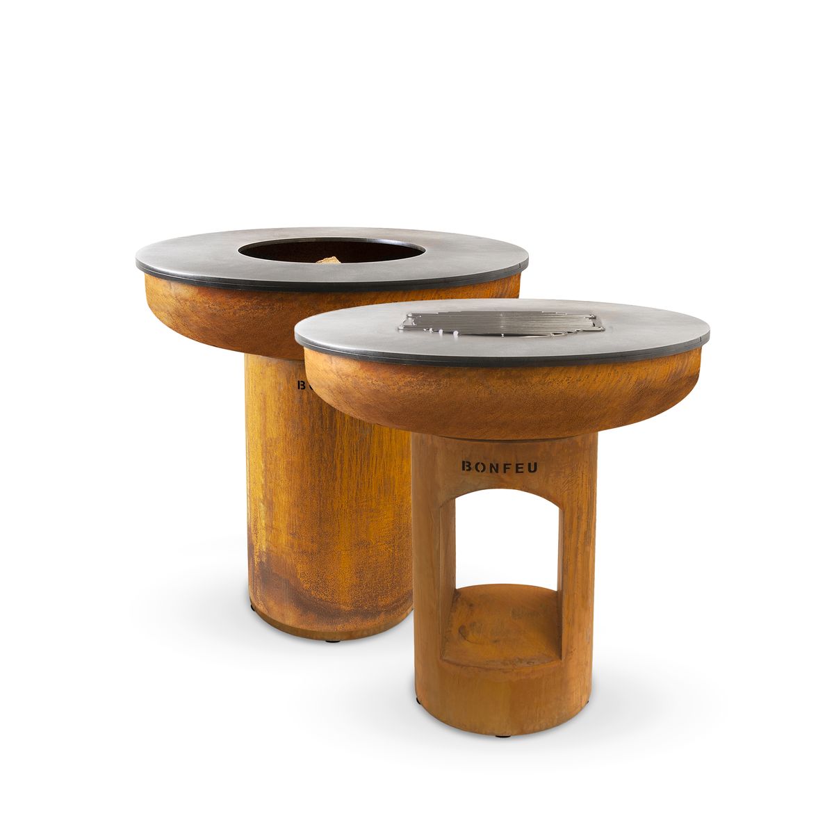 Raised XL Corten Steel Cooking Bowl - Tom's Yard