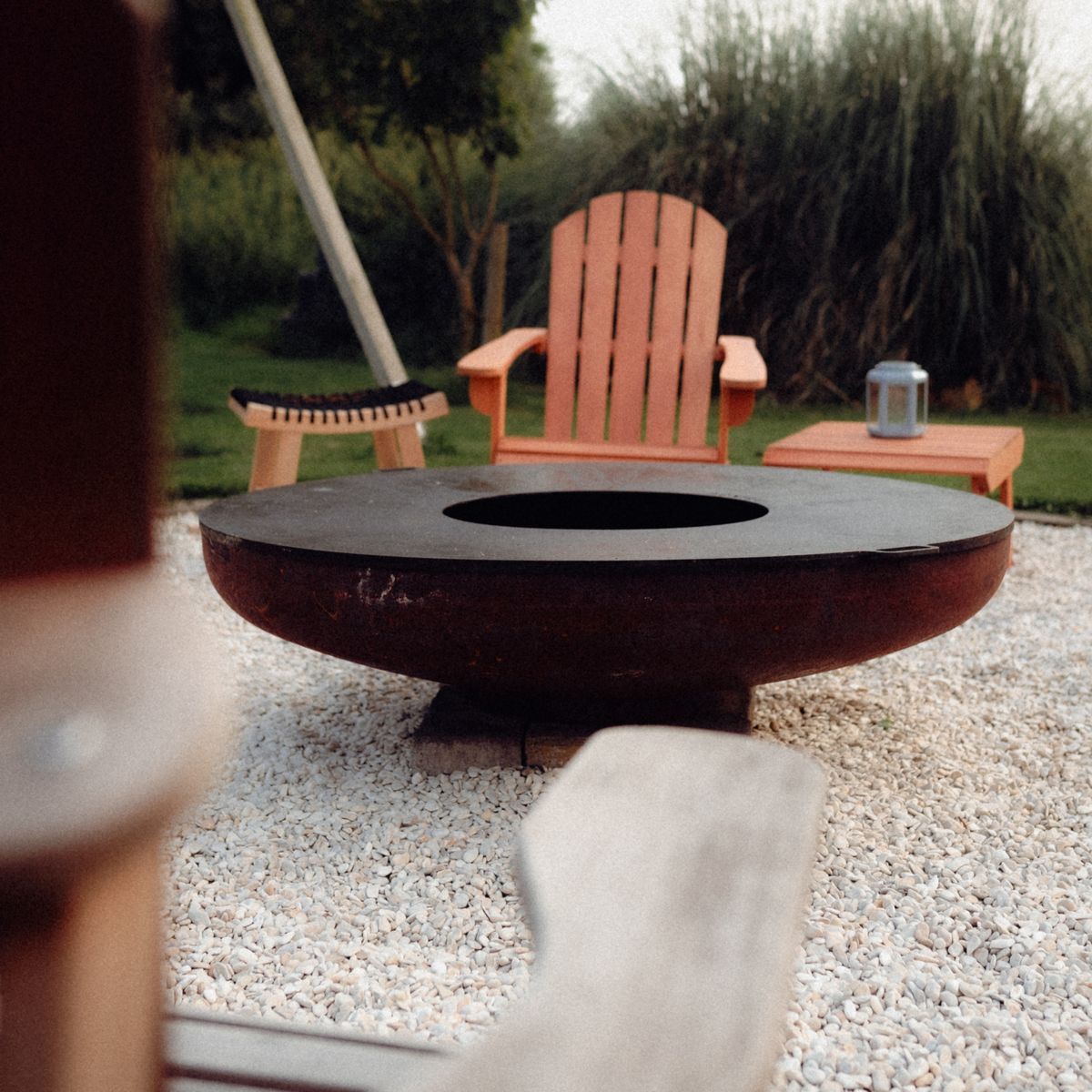 Corten Steel Fire Pit - Tom's Yard