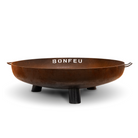 Corten Steel Fire Pit Feet & Handles - Tom's Yard
