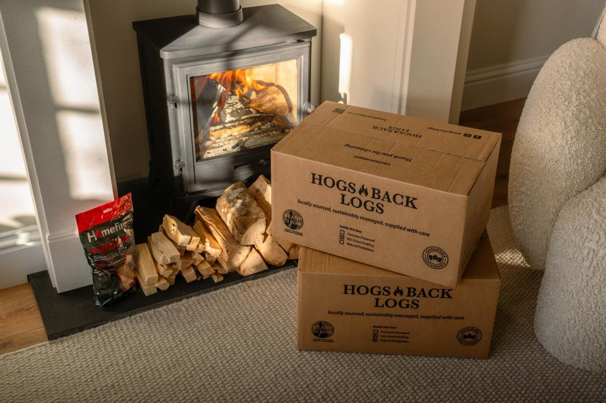 15kg Box Of Premium Firewood Logs – Tom's Yard