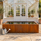 Broxwood Corten Steel Rectangular Dipping Tank & Garden Pond - Tom's Yard