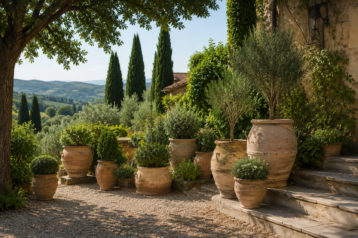 Italian Terracotta Pots UK | Large Planters | Tom's Yard
