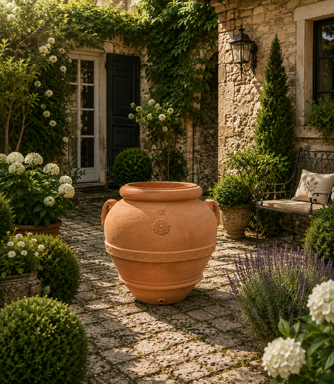 Masaccio 'Big Tom' Italian Terracotta Orcio - Tom's Yard