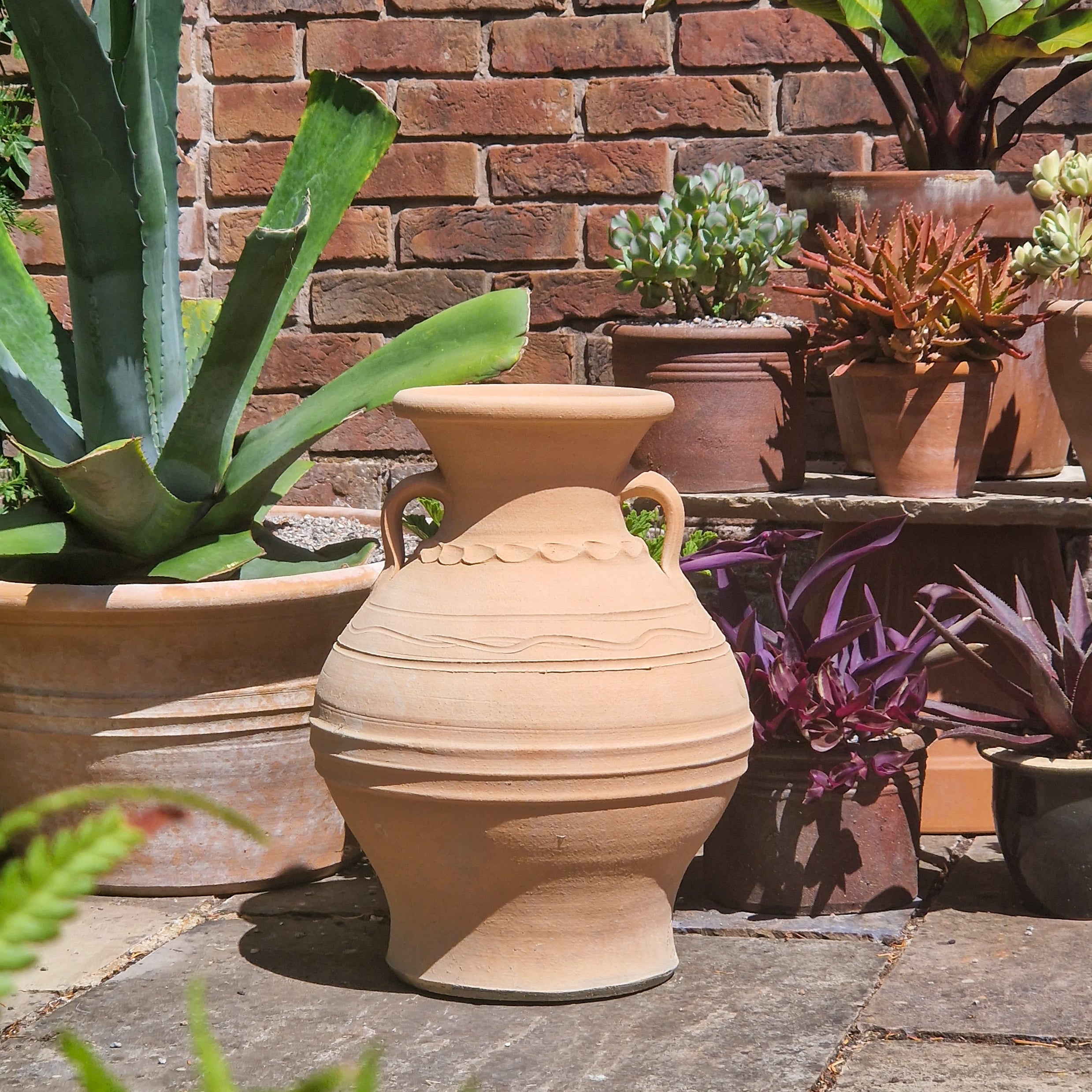 Mistato Cretan Terracotta Vase - Tom's Yard