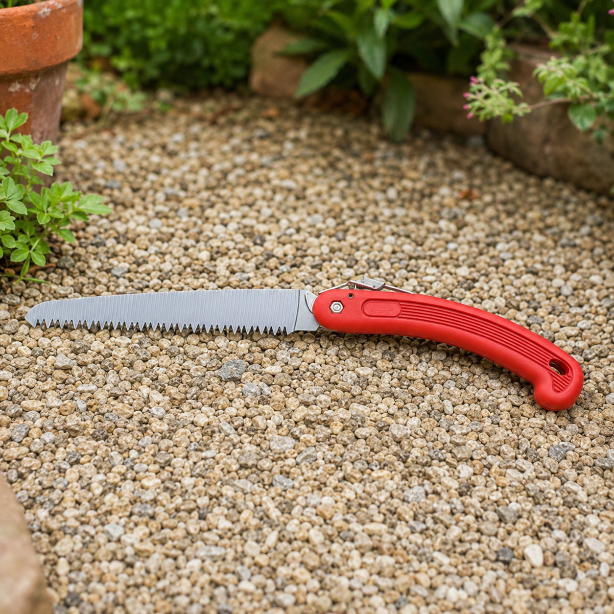 Compact Japanese Folding Pruning Saw - Tom's Yard