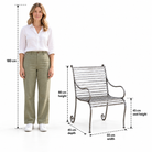 The Broxwood Metal Garden Armchair - Tom's Yard