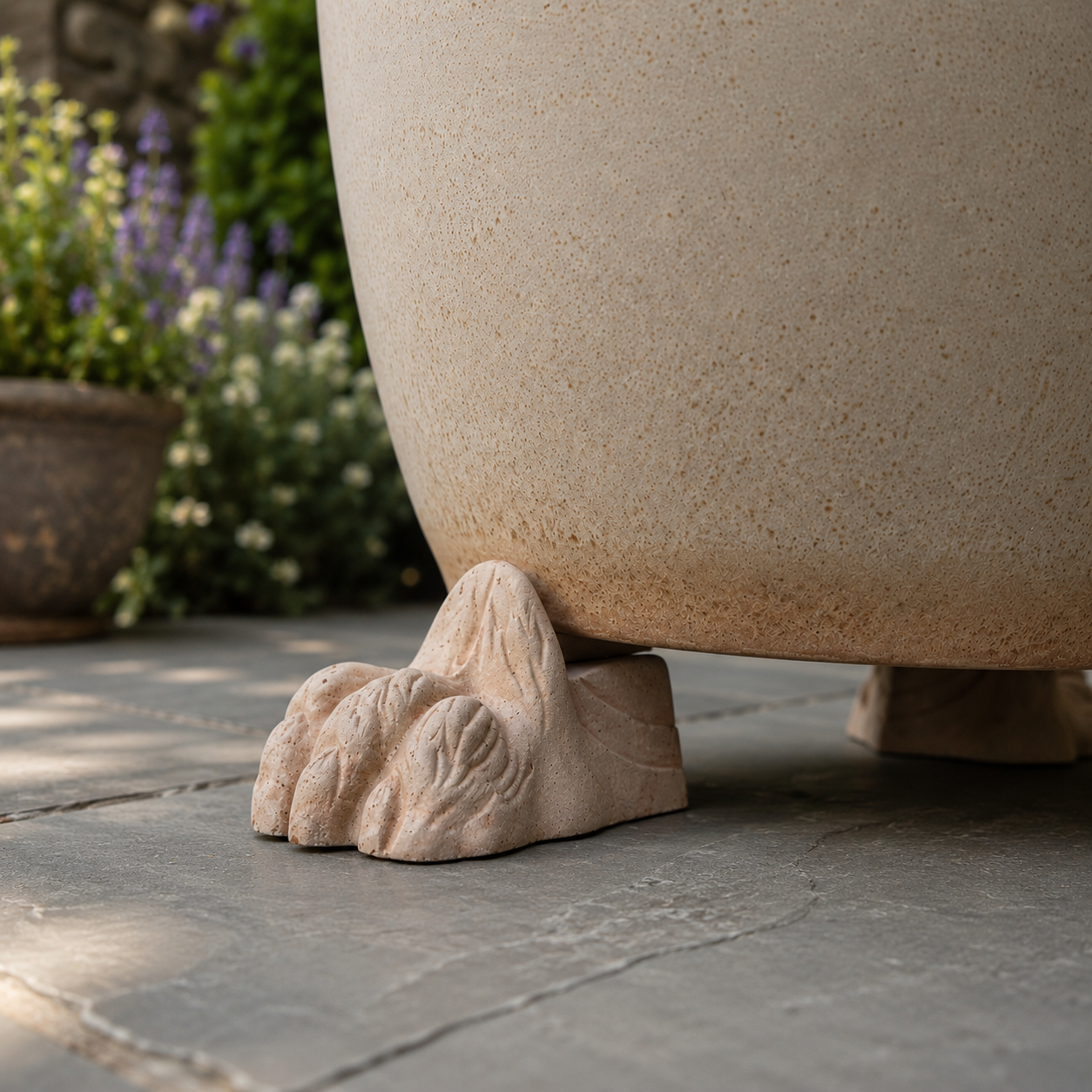 Lion Paw Terracotta Pot Feet - Tom's Yard