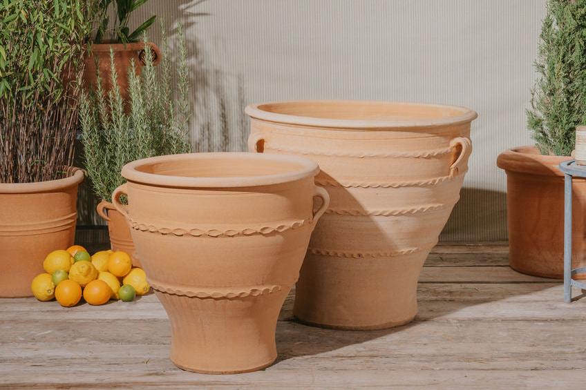 Roubakia Cretan Terracotta Planter - Tom's Yard