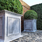 'English' Galvanised Cube Planters - Tom's Yard