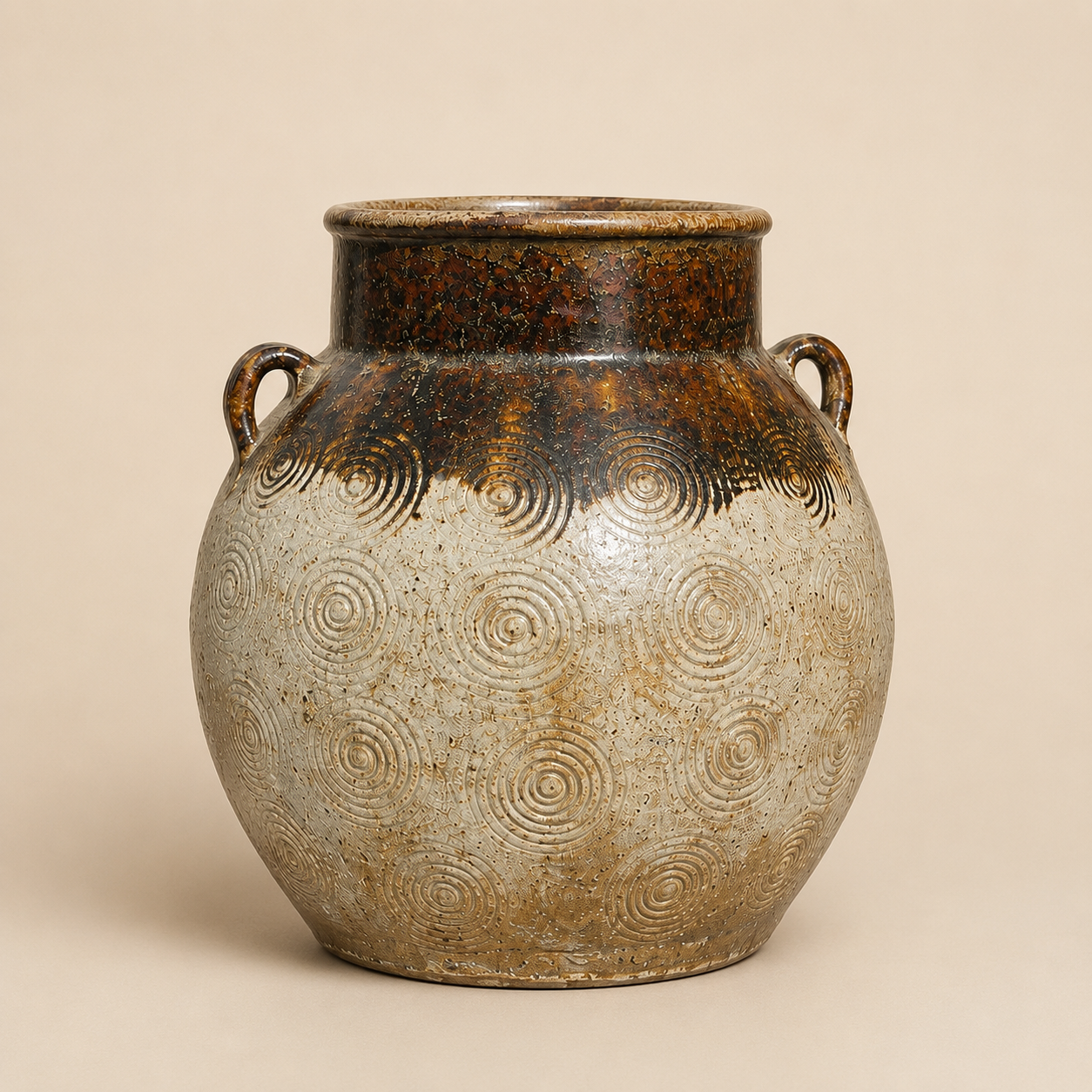 Small Antique Glazed Yunnan Storage Vases - Tom's Yard