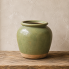 Antique Glazed Celadon Spice Jars - Tom's Yard