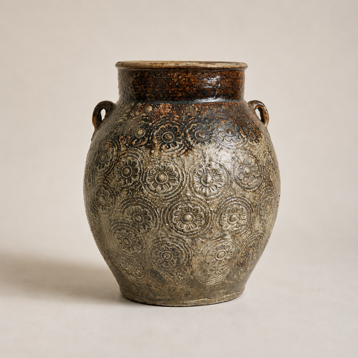 Small Antique Glazed Yunnan Storage Vases - Tom's Yard