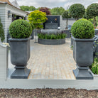 'Roma' Galvanised Vase Planters - Tom's Yard