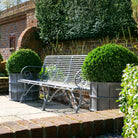 'Sienna' Galvanised Round Planters - Tom's Yard